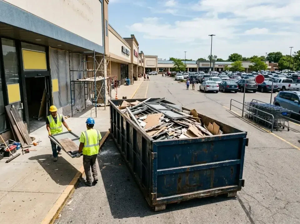 retail-store-renovation-debris-003 — frequently asked questions, Roll-off Dumpster Rentals in Irwin, PA